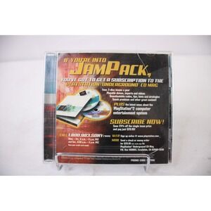 PlayStation Underground Jam Pack Disc 2000 Sampler CD PS2 Demos Games